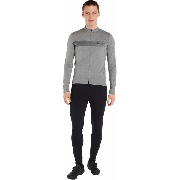 Longsleeve rowerowy męski Prtgerrie Protest - szary