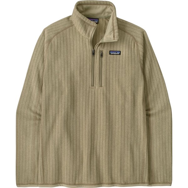 Bluza polarowa męska Better Sweater 1/4 Zip Fleece Patagonia - Weathered Stone Rib Knit