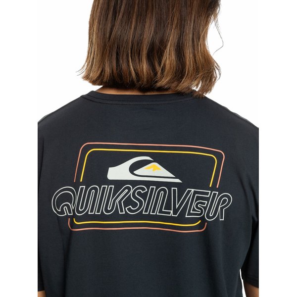 Koszulka męska Linebyline Tees Quiksilver - czarna