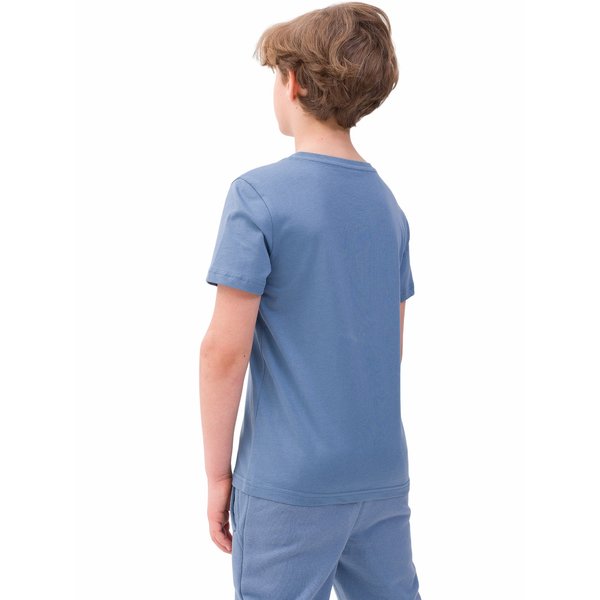 Koszulka chłopięca 4FJWSS24TTSHM1135 4F - denim