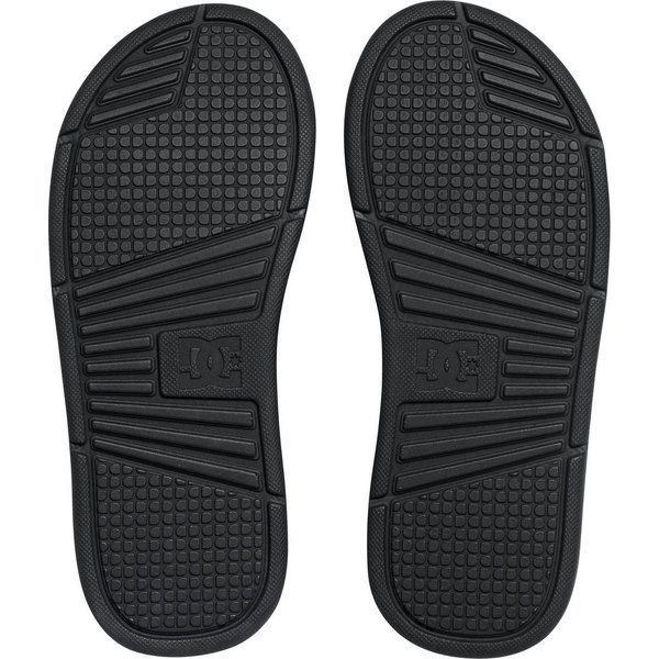 Klapki Bolsa DC Shoes - czarne/białe