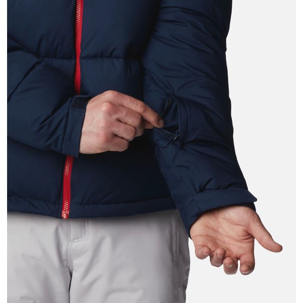 Kurtka narciarska męska Iceline Ridge Columbia - granatowa/czerwona