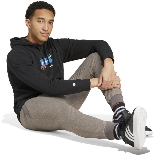 Spodnie dresowe męskie Seasonal Essentials Mélange Adidas - Beige Melange