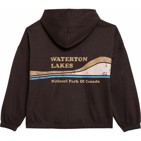 Bluza damska OTHAW23TSWSF0737 Outhorn - ciemny brązowy