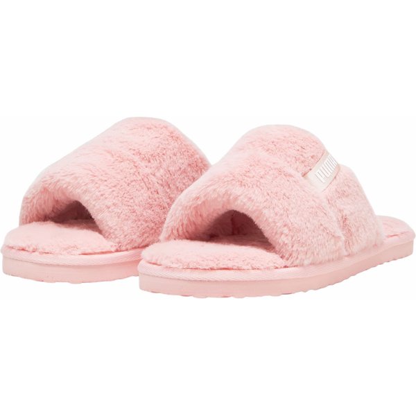 Klapki futrzane Fluff Solo Wm's Puma - różowy