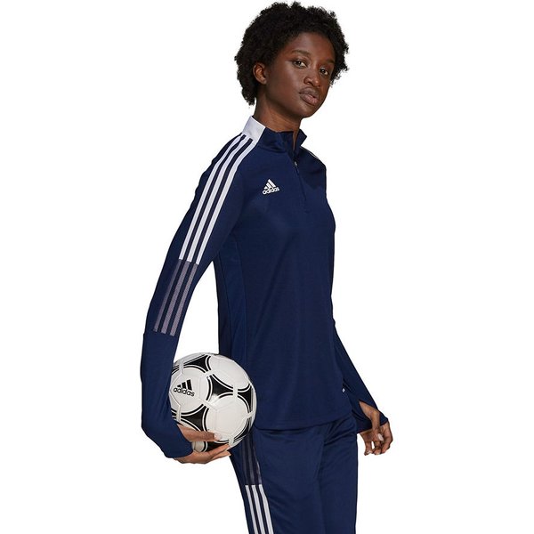 Bluza damska Tiro 21 Training Top Adidas - granatowa