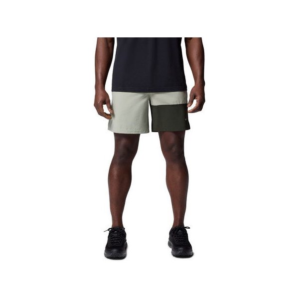 Spodenki męskie Hike Color Block Columbia - Safari/Greenscape