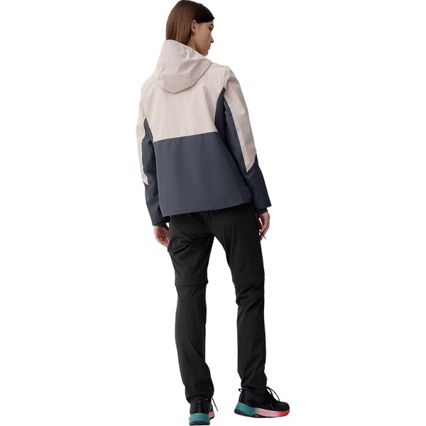 Kurtka damska 4FSS23TJACF024 4F - szary/różowy