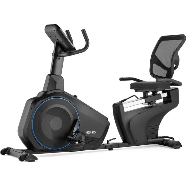 Rower poziomy elektromagnetyczny XBR6000 Gymtek - blue