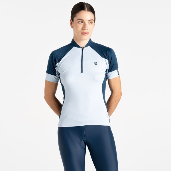 Koszulka rowerowa damska Flutter Jersey Dare2B - Skywy/MoonlightDenim