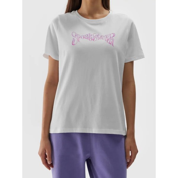 Koszulka damska TTSHF1703 4F - biały