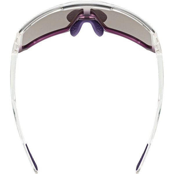 Okulary przeciwsłoneczne Sportstyle 235 Uvex - clear/met purple