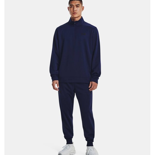 Bluza męska Armour Fleece 1/4 Zip Under Armour - granatowa