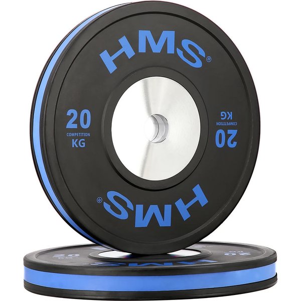Talerze olimpijskie BTBR Set 8 szt. 10-25kg HMS