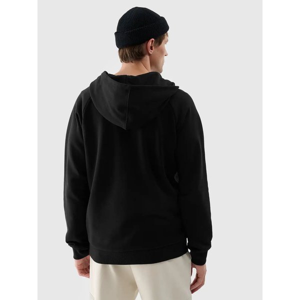 Bluza męska TSWSM1584 4F - głęboka czerń