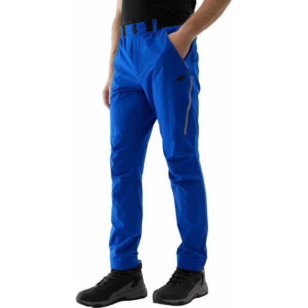 Spodnie trekkingowe męskie 4FWSS24TFTRM482 4F - niebieski