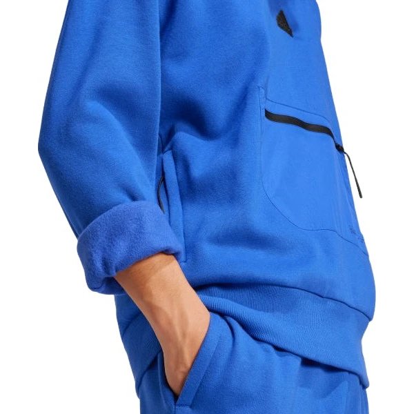 Bluza męska City Escape Fleece Adidas - niebieska