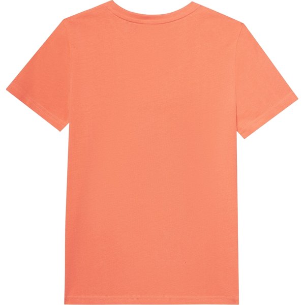 Koszulka chłopięca 4FJWSS24TTSHM1137 4F - pomarańczowy