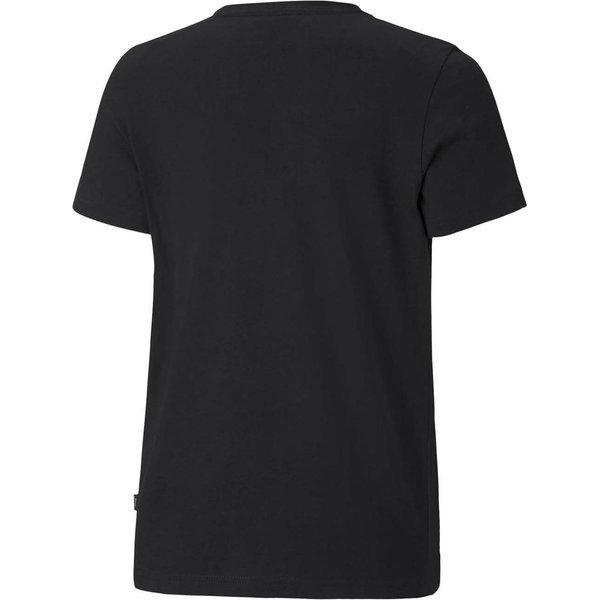 Koszulka juniorska Essentials Logo Tee Puma - czarna