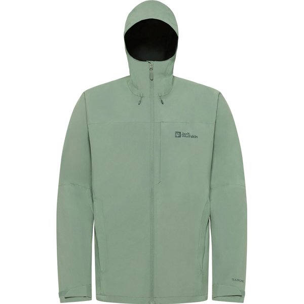 Kurtka męska Tempest 2L Jack Wolfskin - eucalyptus