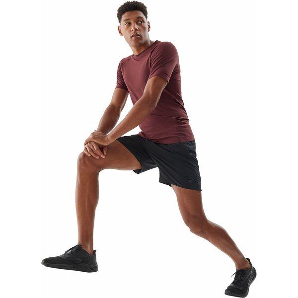 Koszulka męska 4FAW23TFTSM435 4F - ciemny czerwony