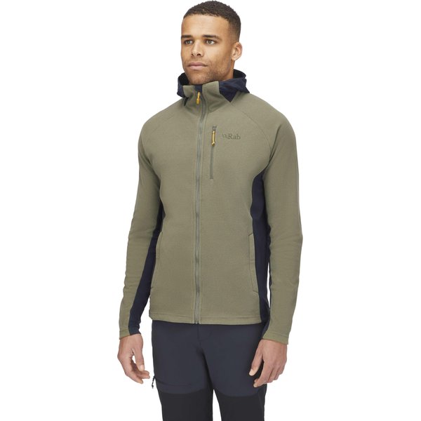 Polar męski Capacitor Hoody Rab - Light Khaki