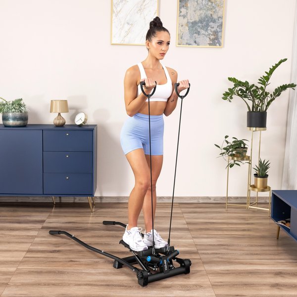 Stepper skrętny z ramionami XST700 Gymtek - czarny