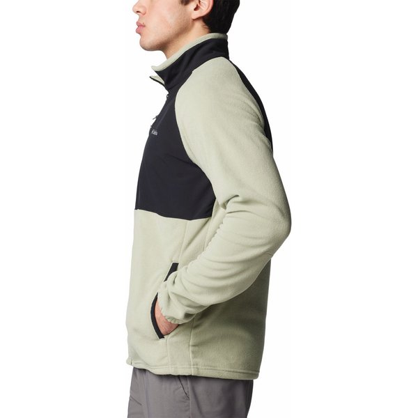 Polar męski Sage Peak Full Zip Fleece Columbia - Safari, Black