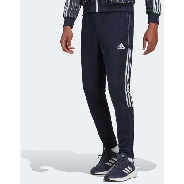 Spodnie dresowe męskie Tiro Track Adidas - granatowe