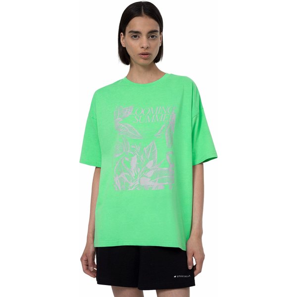 Koszulka damska 4FSS23TTSHF569 4F - zielona