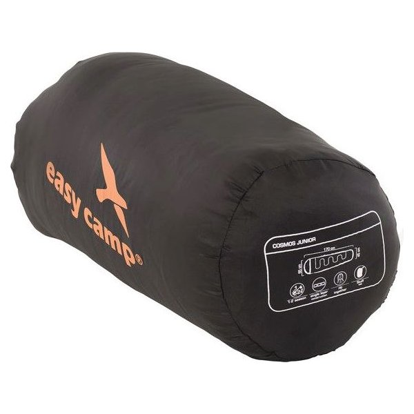 Śpiwór mumia Cosmos Junior Easy Camp - black
