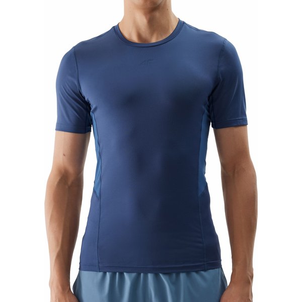 Koszulka męska 4FWSS24TFTSM600 4F - denim