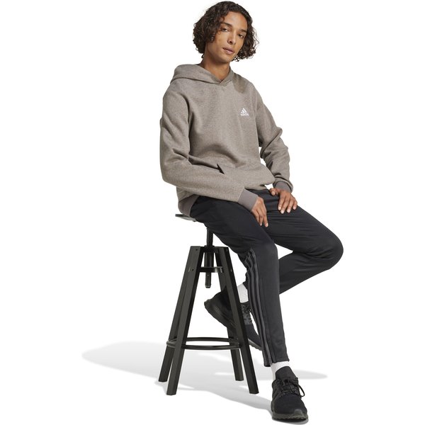 Bluza męska Seasonal Essentials Melange Hoodie Adidas - beżowa