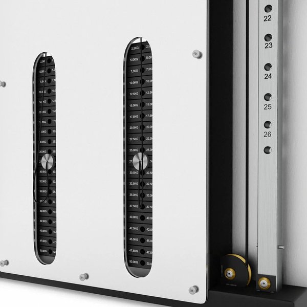 Brama treningowa podwójna ze stosem Commercial HMS