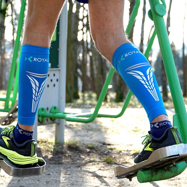 Opaska na łydkę Extreme Race 2.0 Royal Bay - czarna