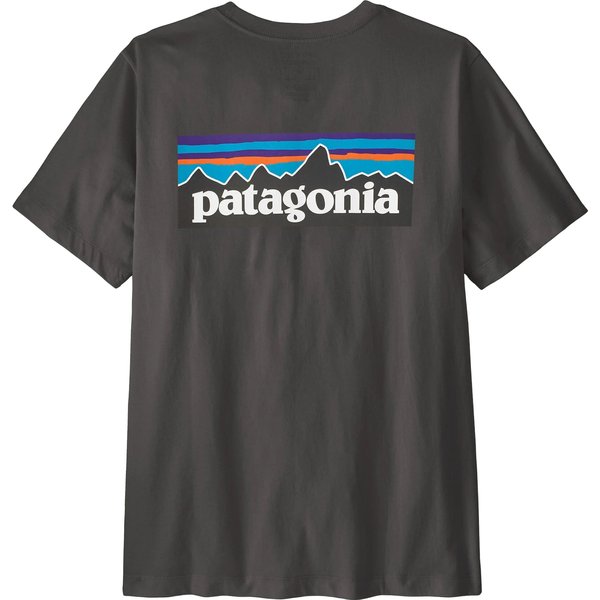 Koszulka męska P-6 Logo Patagonia - Ink Black