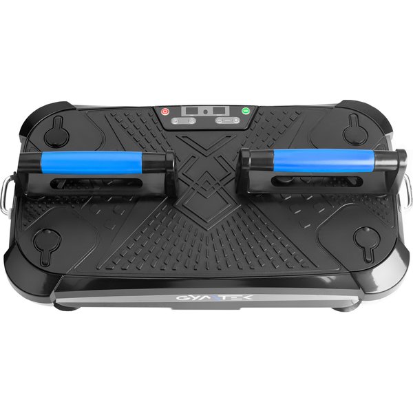 Platforma wibracyjna do ćwiczeń XP600 z pilotem Gymtek - niebieska