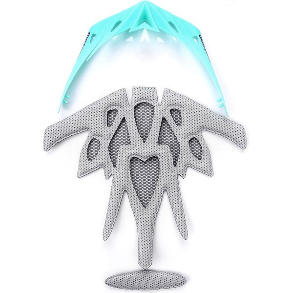 Kask rowerowy Marven Meteor - różowo-miętowy