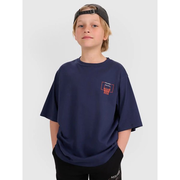Koszulka chłopięca TTSHM2412 4F - granat