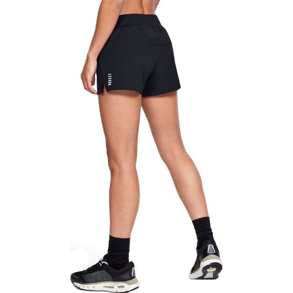 Spodenki damskie Qualifier Speedpocket Under Armour - czarny