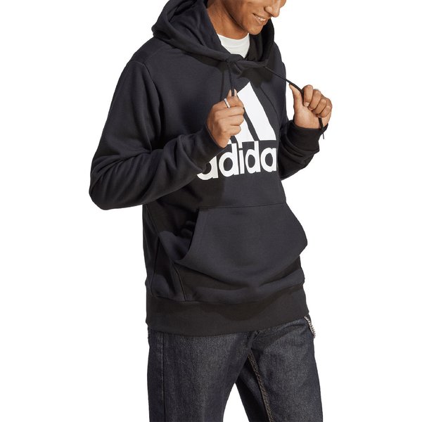 Bluza męska Essentials French Terry Big Logo Hoodie Adidas - czarna