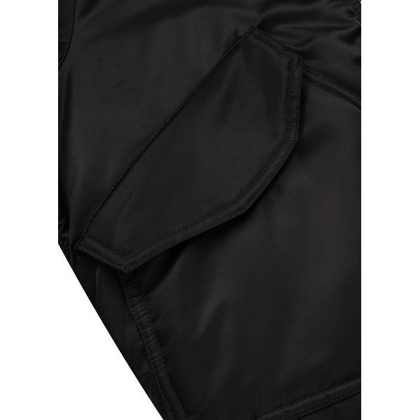 Kurtka męska Harvest Hooded Bomber Jacket Pitbull West Coast - black