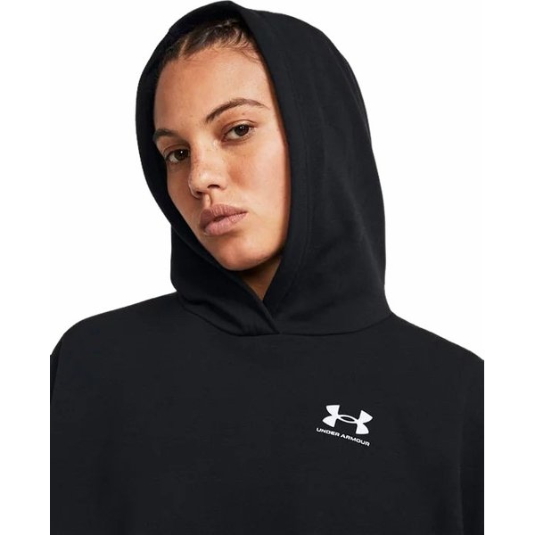 Bluza damska Rival Terry Hoodie Under Armour - czarna