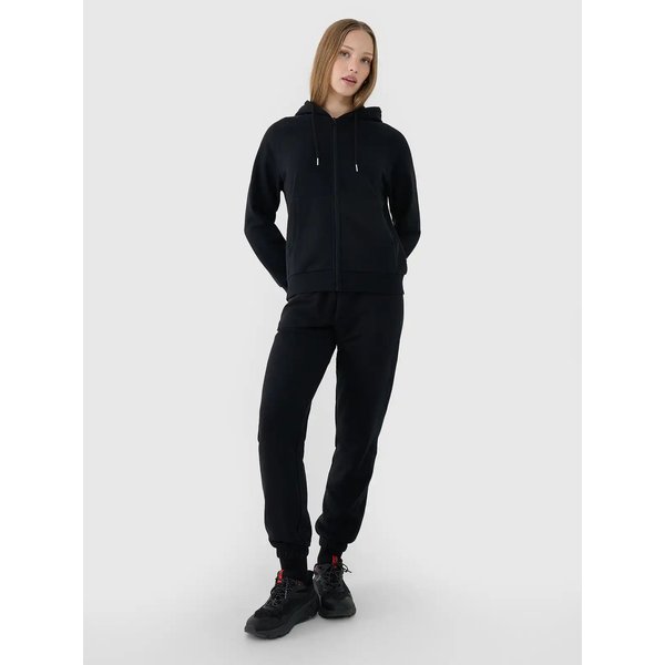 Bluza damska TSWSF1541 4F - głęboka czerń