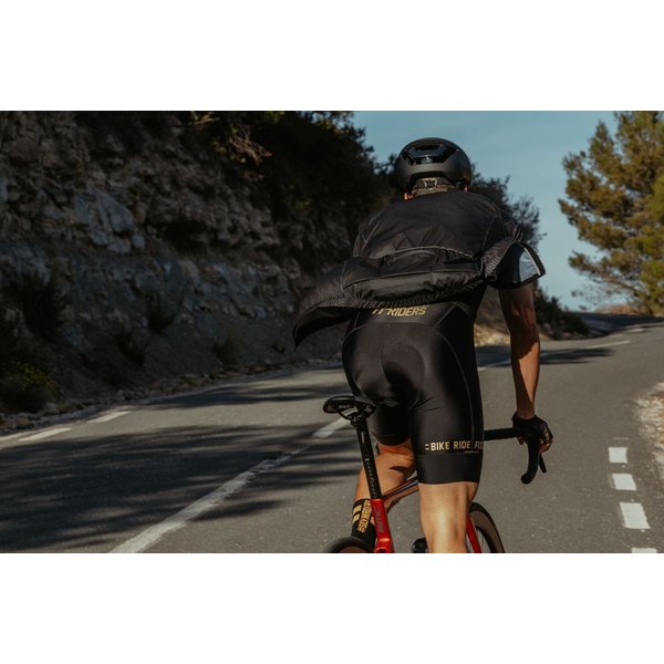 Spodenki rowerowe męskie na szelkach Cantono Silvini