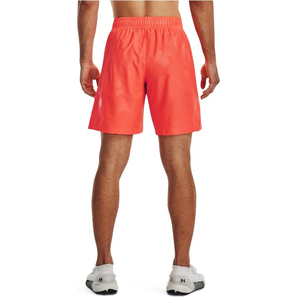 Spodenki męskie Woven Emboss Training Under Armour - pomarańczowe