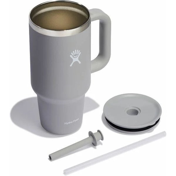 Kubek termiczny ze słomką All Around Travel Tumbler 946ml Hydro Flask - birch