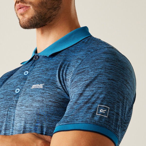 Koszulka męska polo Remex II Regatta - Elysium Blue