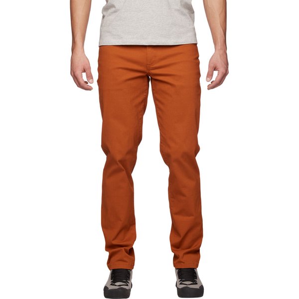 Spodnie trekkingowe męskie Stretch Font Black Diamond - rdza