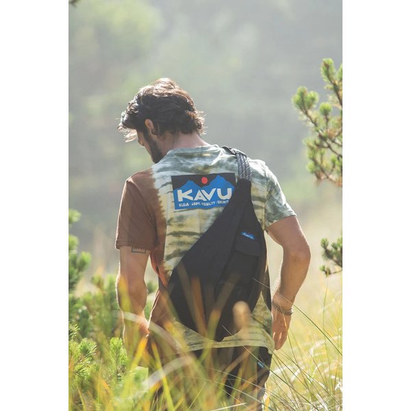 Plecak na jedno ramię, saszetka Rope Bag 10L KAVU - Black